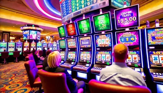 Emoção em torneios de slot machines