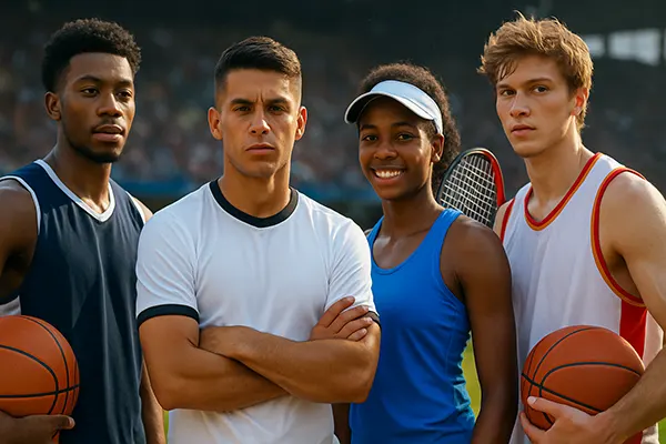 Rising sports stars