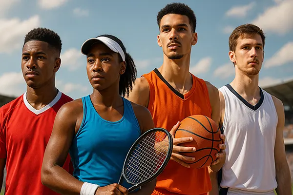 Rising sports stars
